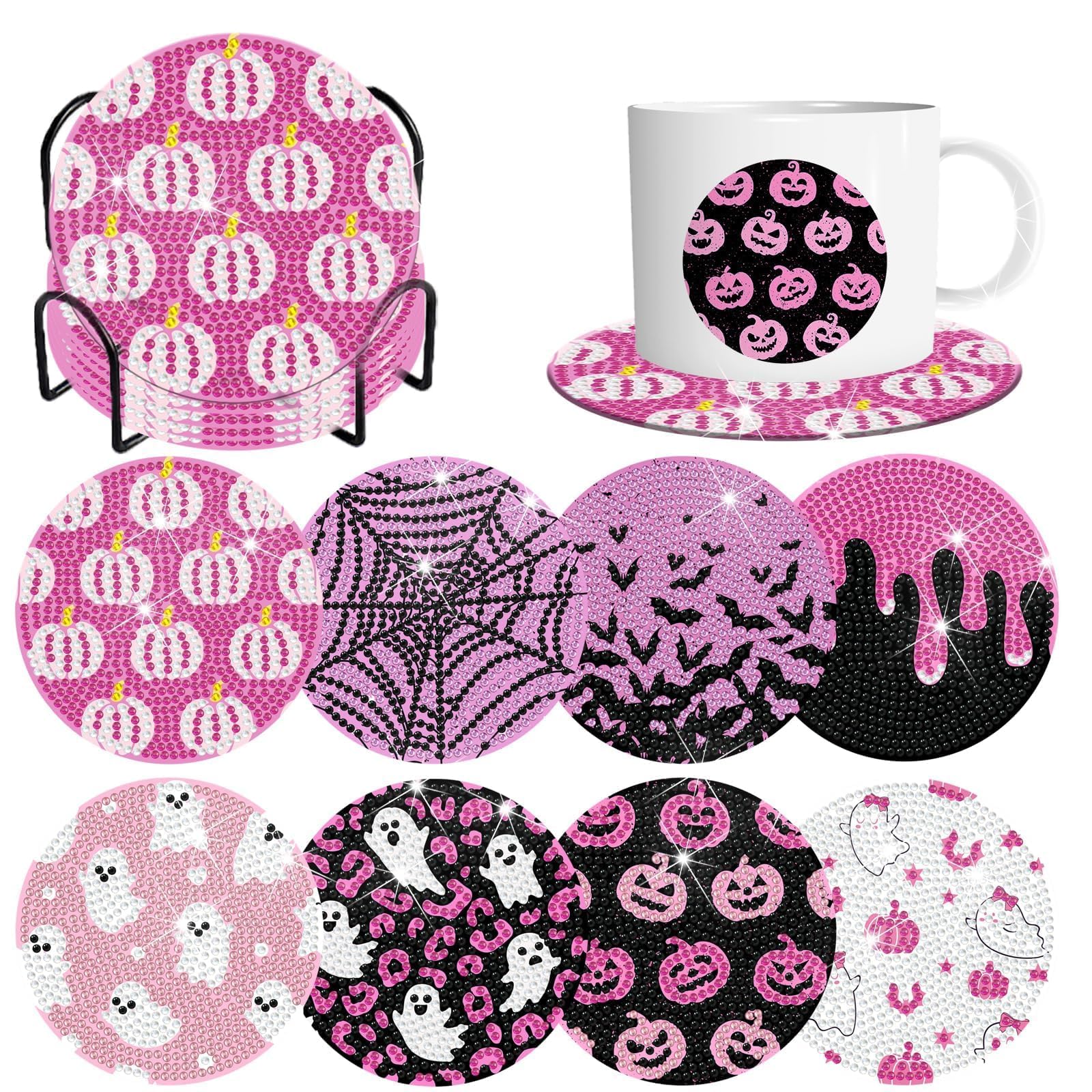 Amazon.com: Denylo pro 8 Pcs Halloween Diamond Art Painting